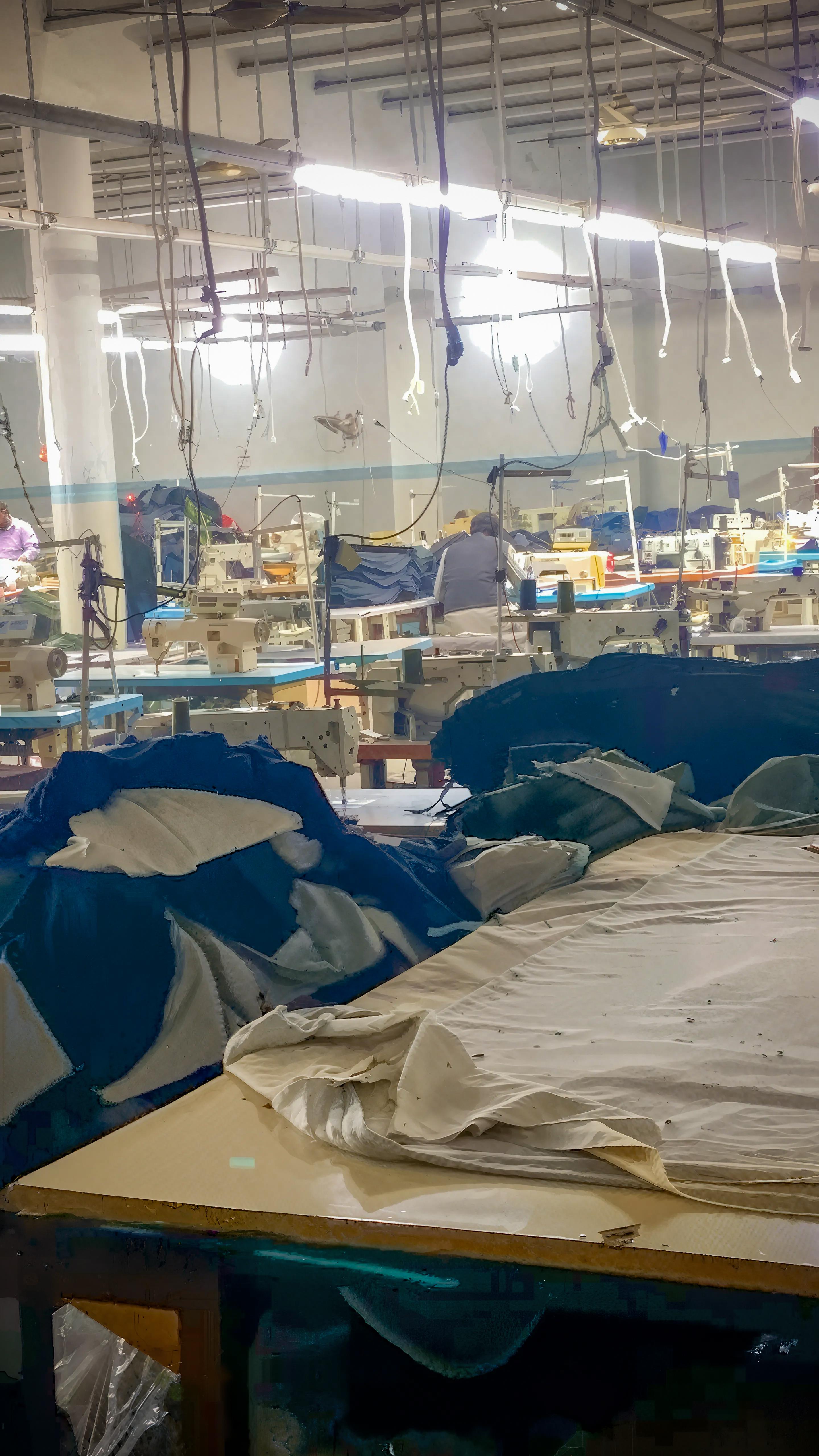 Geniluxe stitching department in action