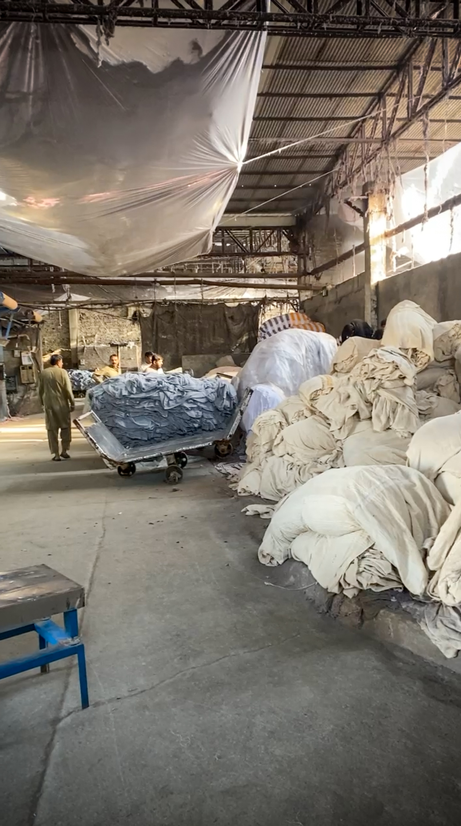 Geniluxe dyeing and finishing department with eco-friendly processes